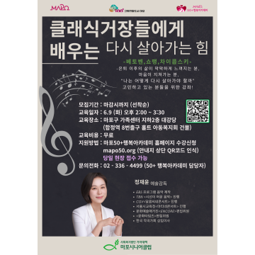 클래식 거장들에게 배우는 다시 살아가는 힘